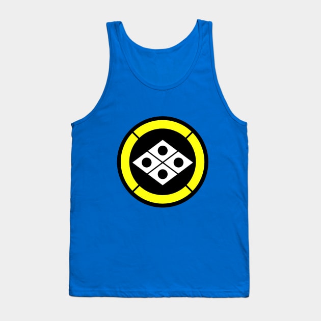 Takeda Clan Crest (Blue version) Tank Top by Rules of the mind